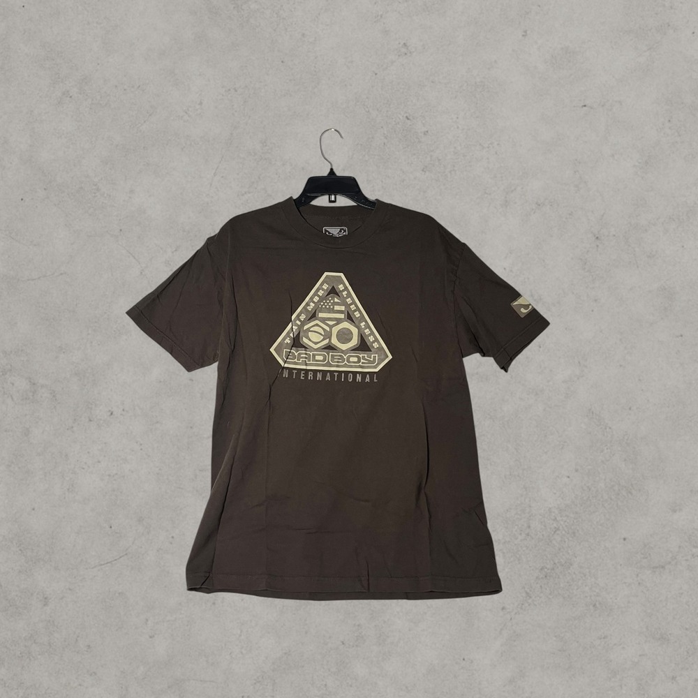 Bad Boy International Train More Bleed Less MMA Graphic T-Shirt Brown Large